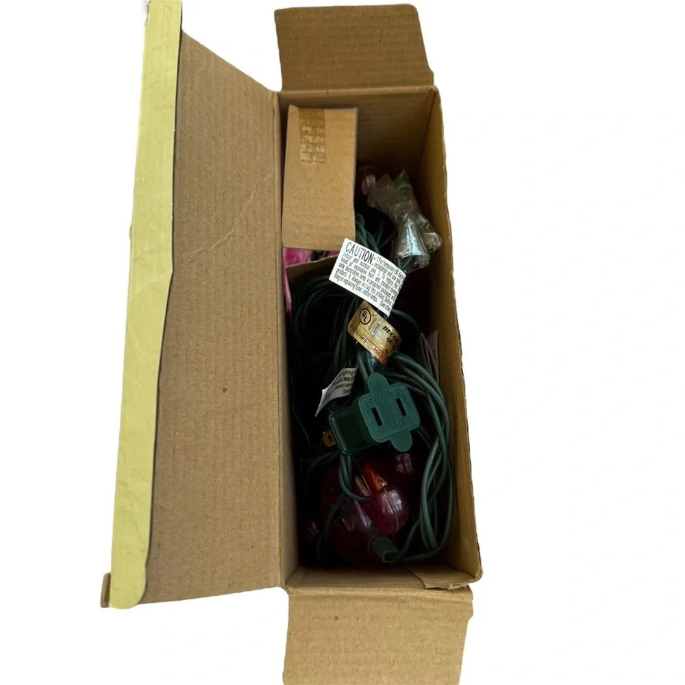 🦩Flamingo Party String Lights in Original Box. Verified All Lights Work.
